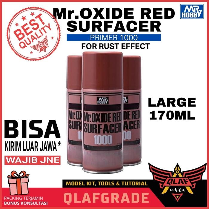 

MR OXIDE RED SURFACER 1000 - Primer Surfacer untuk efek karat