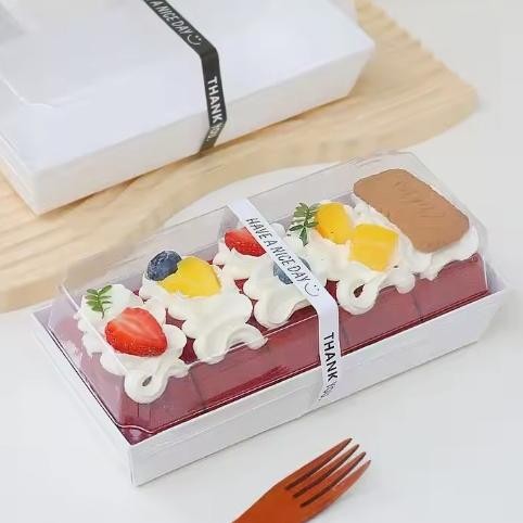 

Paper Kraft Blister Box Mika H1975 Kue Cake Tart Roti Brownies