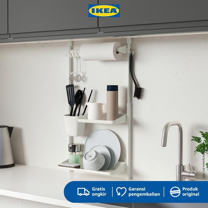 IKEA SUNNERSTA Rak Serbaguna Minimalis Putih 25cm