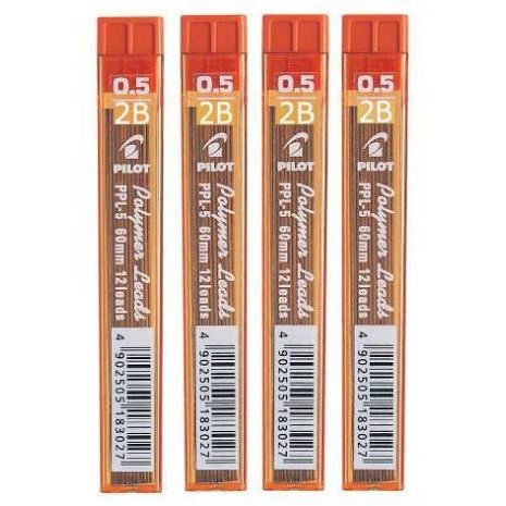 

New isi pensil mekanik 2B 0.5 mm pilot murah