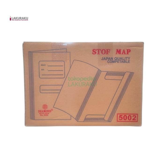 

Bisa Grab! Stofmap F4 Folio Diamond 5002 Kertas Karton Stof Map Per 1 Pak 50 Pcs