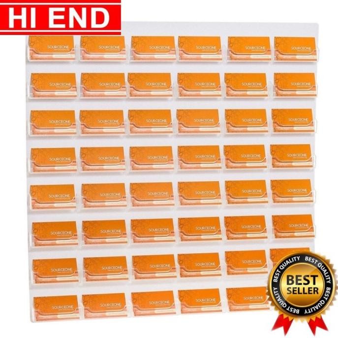 

Rak Kartu Ktp Isi 48 & 50 Bahan Acrylic Bening / Display Card Akrilik