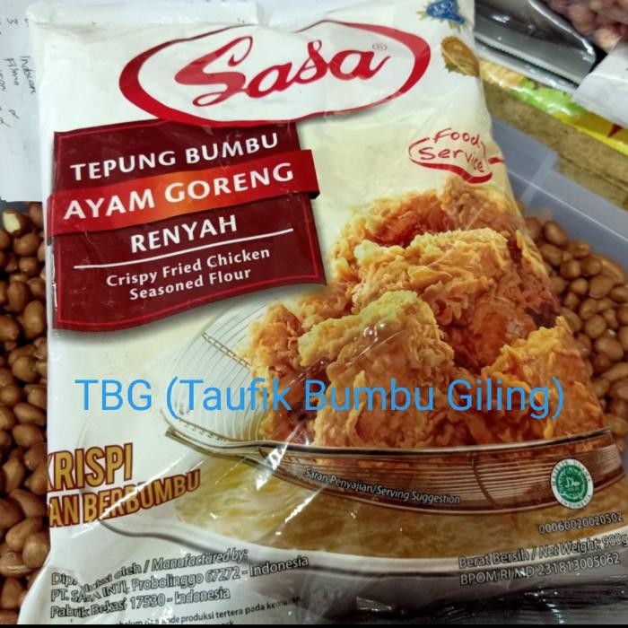 

TERMURAH sasa tepung bumbu ayam goreng renyah 900 gr READY STOCK