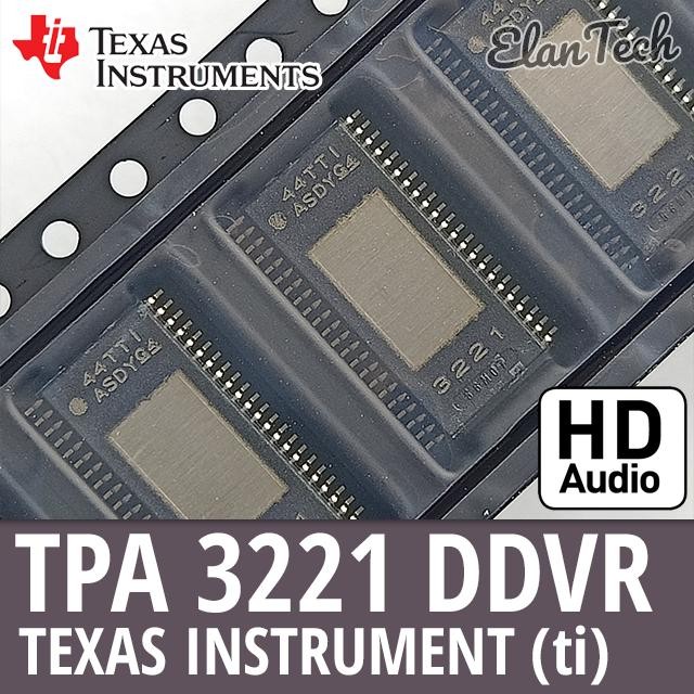 Ic Tpa3221 Original Texas Instruments Ti 100W Stereo 200W Mono Hd-Audio Class-D Amplifier