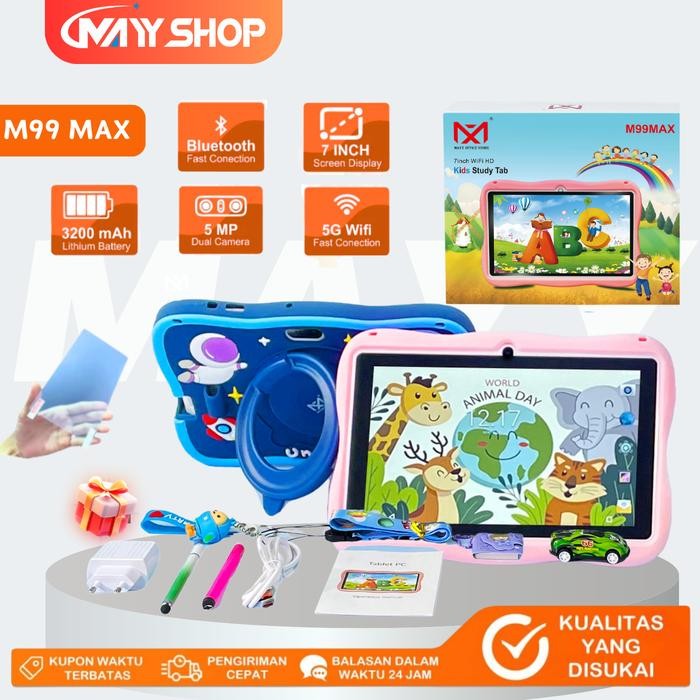 Pilihan- M99 Max Tab Study Kids Tablet Anak M99 Max Astronout Version Tablet Anak Tablet