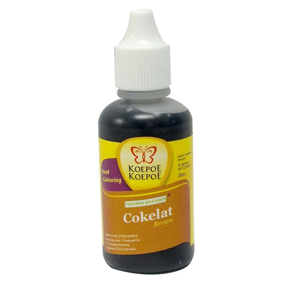 

S43793 KOEPOE-KOEPOE COKELAT PEWARNA 30ML BOTOL MAJU BERSAMA (20250910)