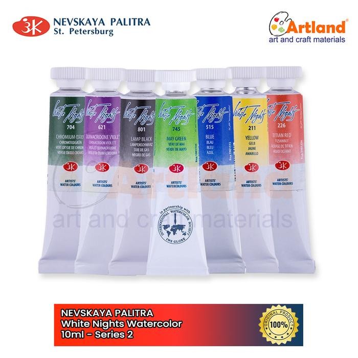 

Bisa E-Faktur! Nevskaya White Nights Watercolor Tube 10Ml - Series 2 (3/4)