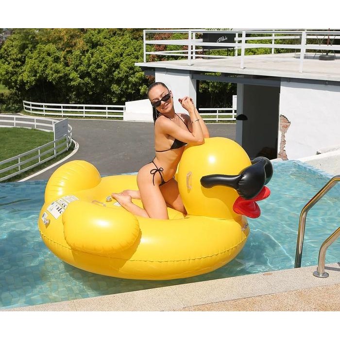 BAN PELAMPUNG KOLAM RENANG ORANG DEWASA UKURAN BESAR MOTIF BEBEK