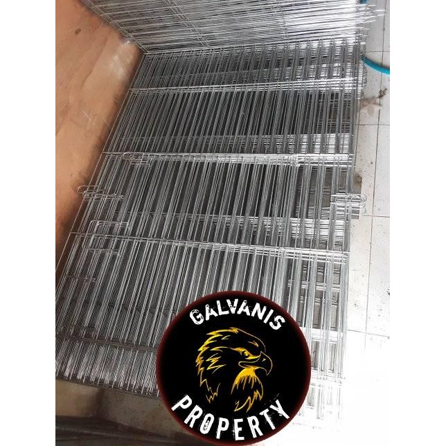 ALAS KANDANG HEWAN/AYAM/KUCING//KELINCI GALVANIS BISA CUSTOM UKURAN
