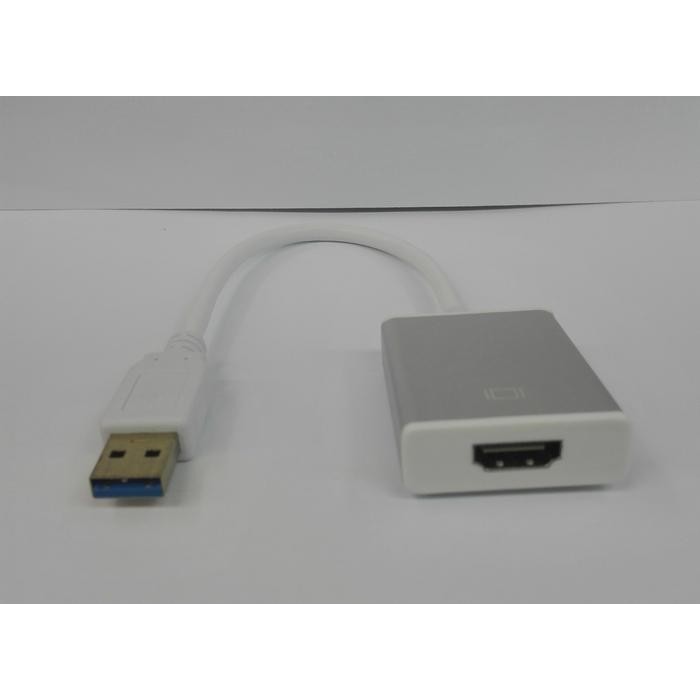 Termurah Comverter Usb To Hdmi Usb 3.0 Dari Laptop, Pc Ke Monitor,Proyektor Terlariss 