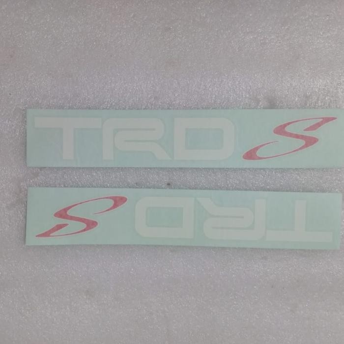 Stiker TRD S Agya Original
