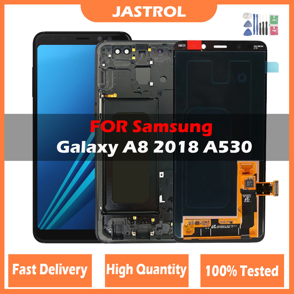 LCD Display For Samsung Galaxy A8 2018 A530 A530F A530F/DS Lcd Display Touch Screen Digitizer Assemb