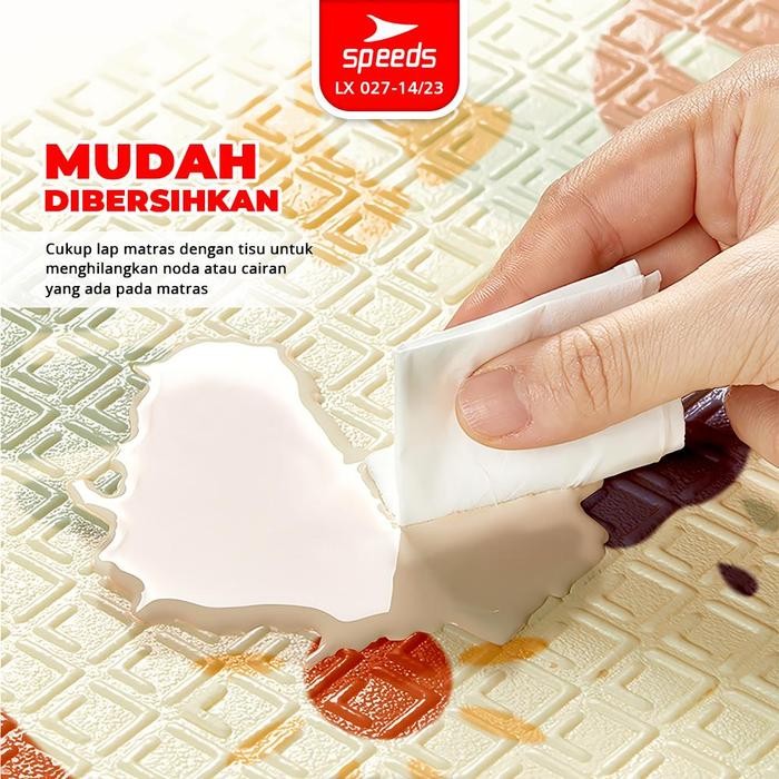 Pilihan- Speeds Playmat Perlak Bayi Anak Karpet Lipat Alas Xpe Tidur Lipat 180X200Cm Playmate