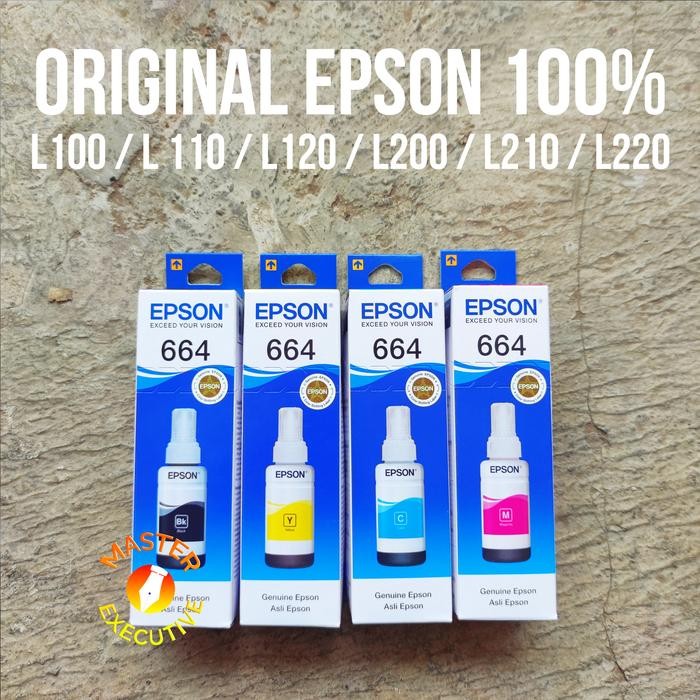 Pilihan- Epson Genuine / Tinta Asli L100 L110 L120 L200 L210 L220