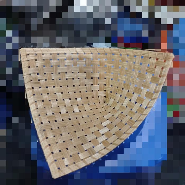 pincuk bambu / piring pincuk bambu