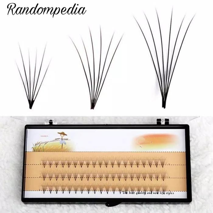 Pilihan- Nesura Eyelash Extension Russian 3D Bulu Mata Tanam Cabang 3