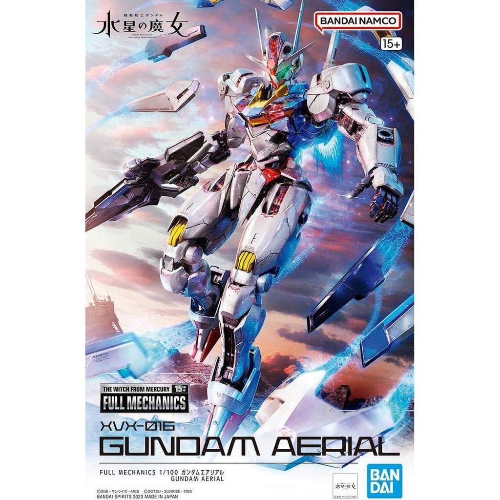 Pilihan- Bandai 1/100 Full Mechanics Gundam Aerial