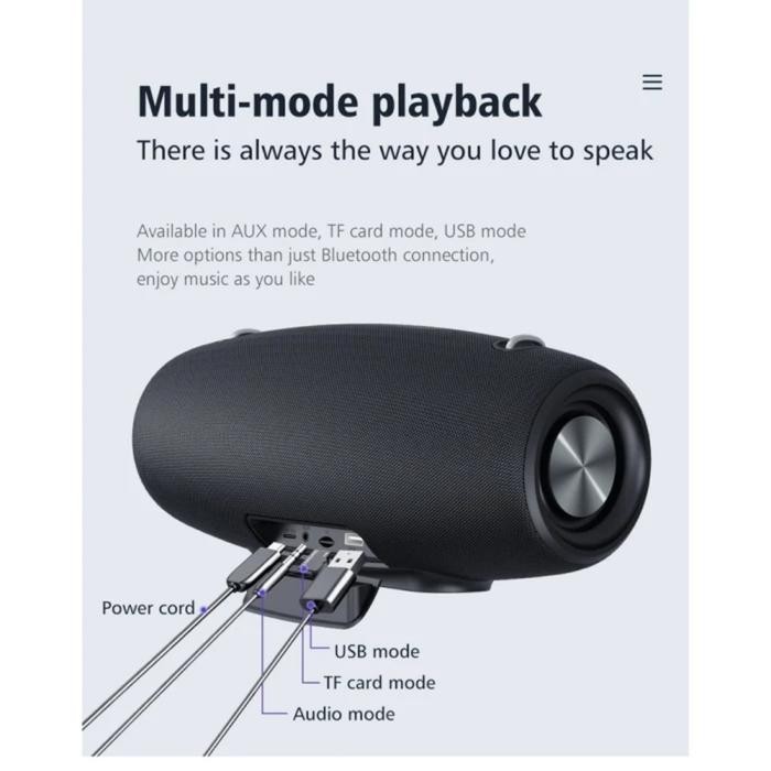 Zealot S67 Speaker Portable Bluetooth 60w Waterproof ORIGINAL