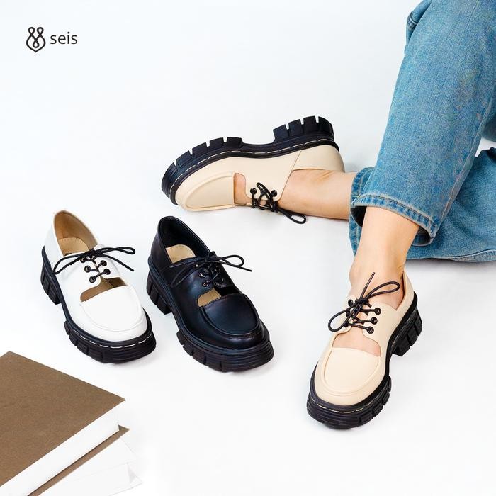 Pilihan- Seis Maggie Sepatu Oxford Wanita / Loafers Wanita Shoes
