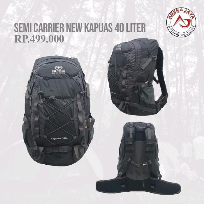 SIAPKIRIM TAS SEMI CARRIER CO-TREK NEW KAPUAS 40L READY STOCK