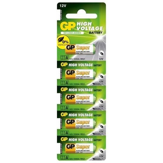 Battery Alkaline GP Ultra A23 / 23A Baterai High Voltage