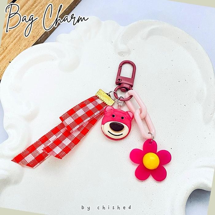 Gantungan Tas Lotso Pita/ Lotso Bag Charm