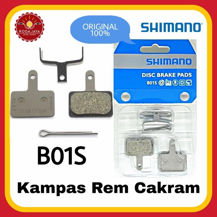 Ready Disc Brake Pad Sepeda SHIMANO BR-M416 Resin Pad