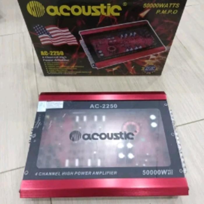 Ready POWER MOBIL 4 CHANNEL ACOUSTIC AC-2250 MOSFET