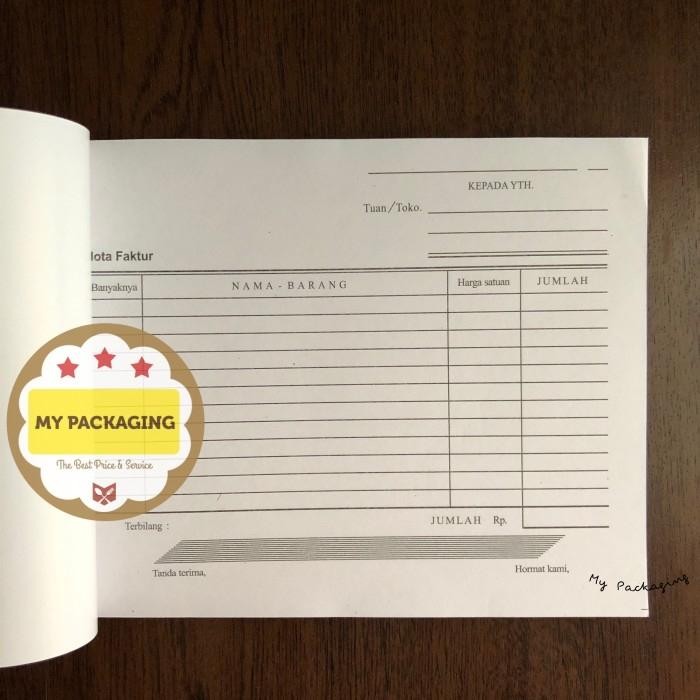 

New Buku Nota Faktur NCR AF 1/2 FOLIO 2 , 3 , 4 ply Rangkap