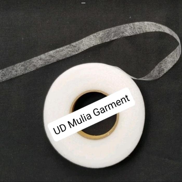 

New Lem Sum/Fisofik Lem Kain 2 Sisi - Roll Isi 50yard Harga Terjangkau untuk Jahitan yang Lebih