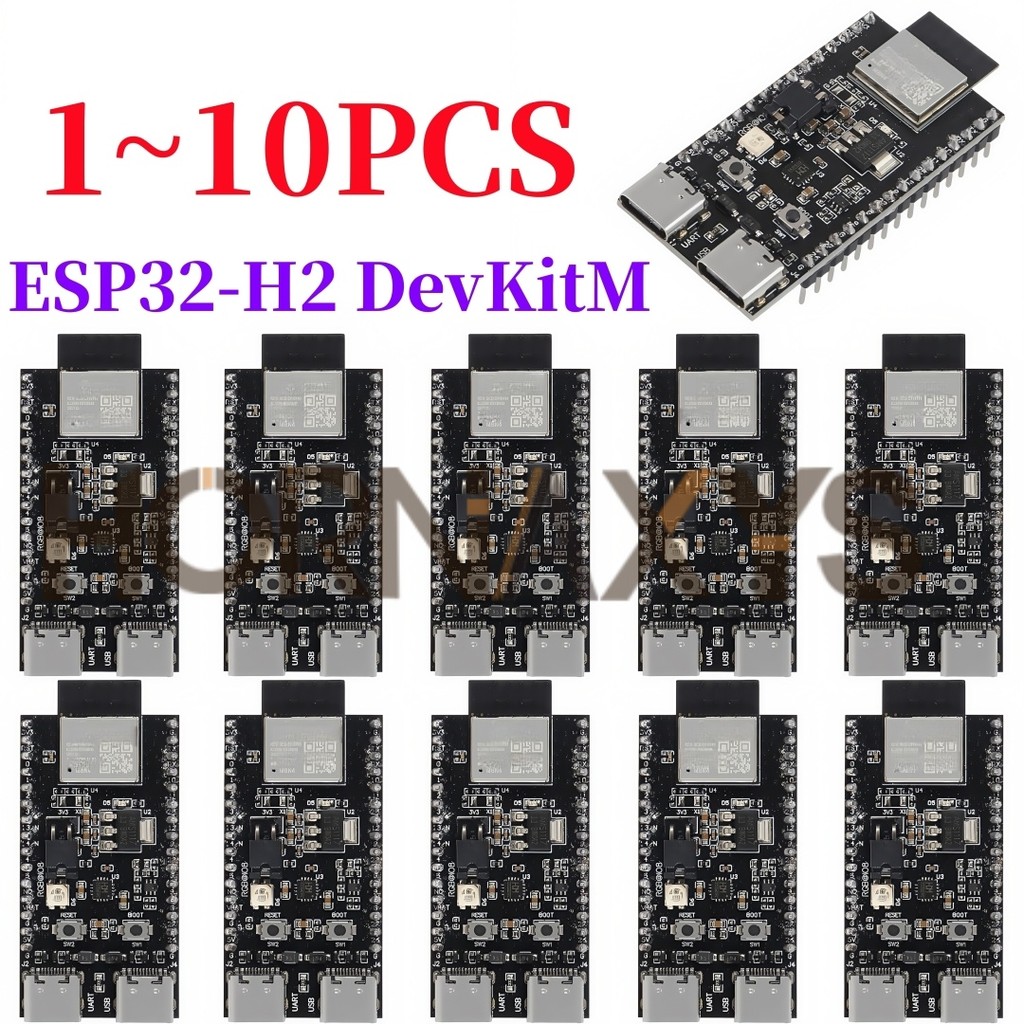 1-10PCS/ ESP32-H2 WiFi+Bluetooth H2 Series Thread/Zigbee/BLE ESP32-H2 ESP32-H2-1-N4 ESP32-H2-MINI-1