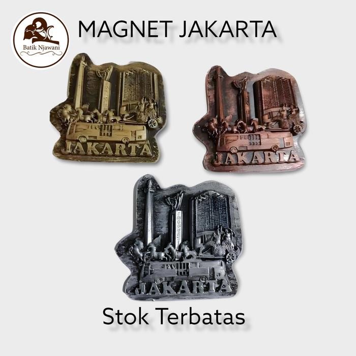 magnet Jakarta Souvenir magnet kulkas Jakarta