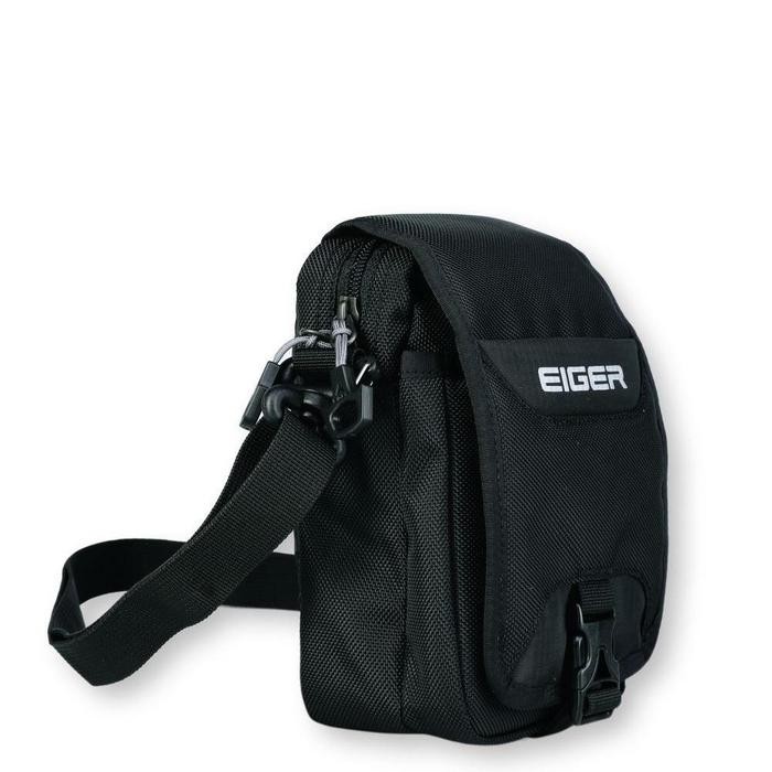 EIGER STRIPE 2 1F TRAVEL POUCH BLACK