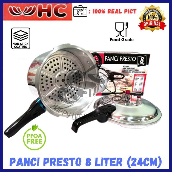 PRESTO 8 LITER HC / PANCI PRESTO 8LTR+STEAMER HC / PANCI PRESTO 8 LITER