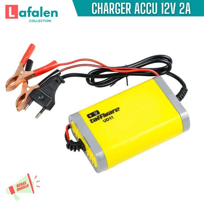 Cas Aki Motor Mobil 12V 2A Charger Aki Motor Dan Mobil Alat Casan Accu