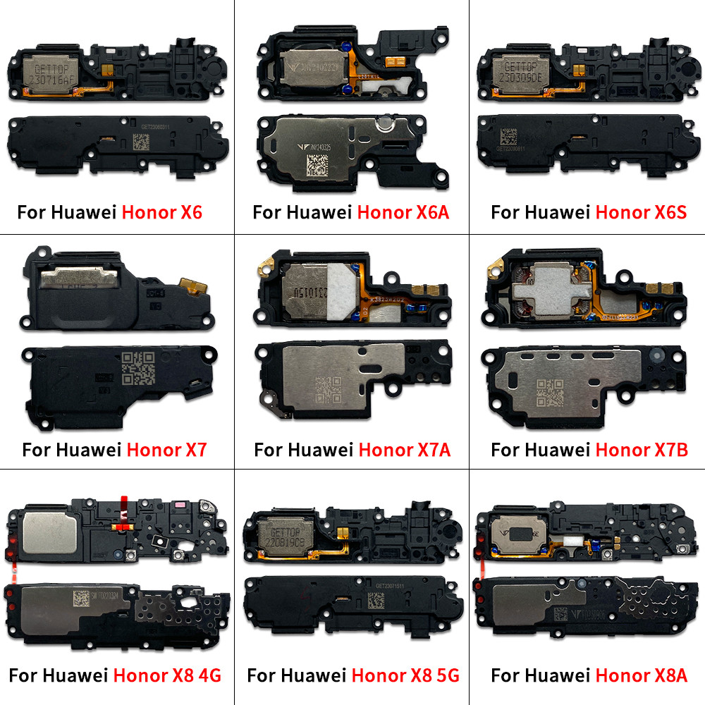 For Huawei Honor X6 X6A X6S X7 X7A X7B X8 4G 5G X8A X8B X9 X9B X9A 5G Buzzer Ringtone Speaker