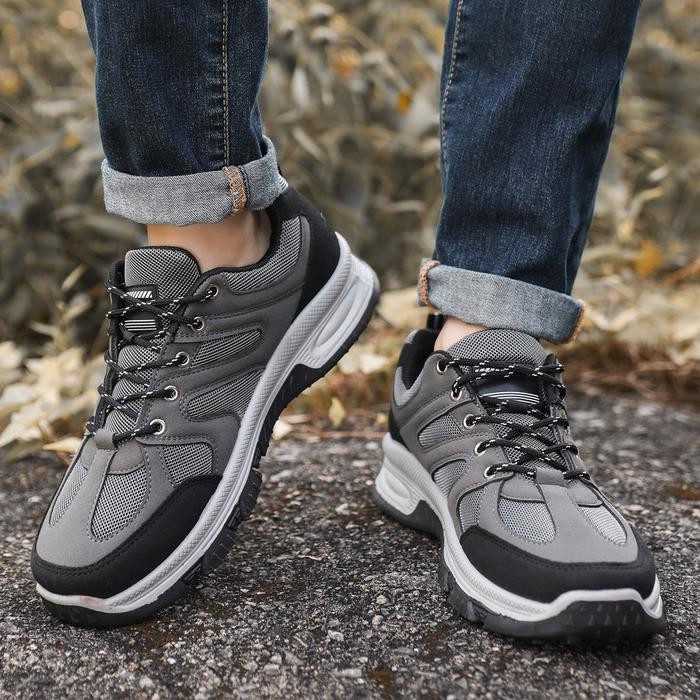 Eiger - Sepatu Gunung Pria Sepatu Olahraga Outdoor Sepatu Sport Sepatu Hiking Sepatu Sneakers Kasual