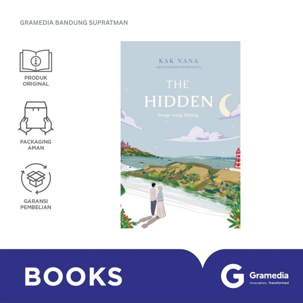 Gramedia Bandung Supratman | Buku Novel THE HIDDEN | Buku Novel Best Seller | Buku Novel Original Gr