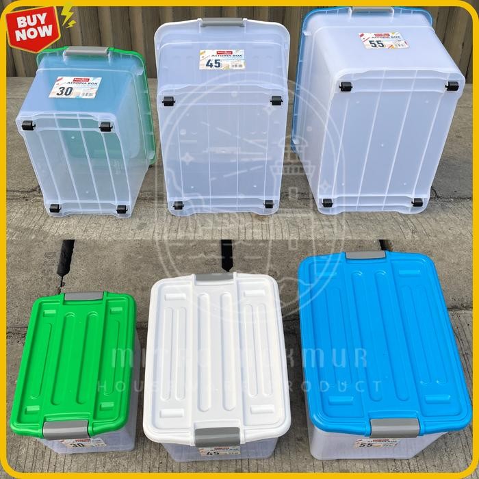(Expert) KONTAINER BOX RODA 30 45 55 LITER BASIC HOME LION STAR CONTAINER BOX