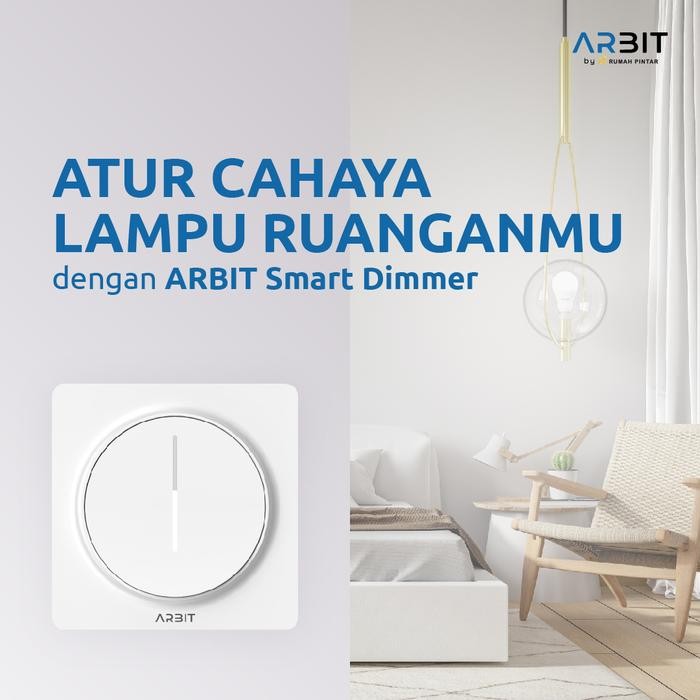 qez7- Arbit Smart Wifi Saklar Redup Dimmer Switch Tuya
