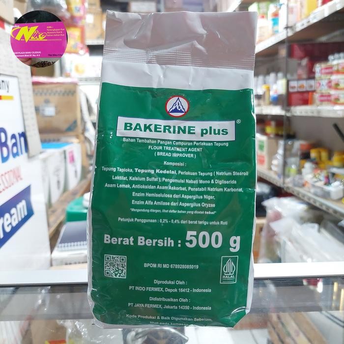 instanChatsaja- Bakerine Plus 500Gr Bread Improver Khusus Grab Dan Gojek