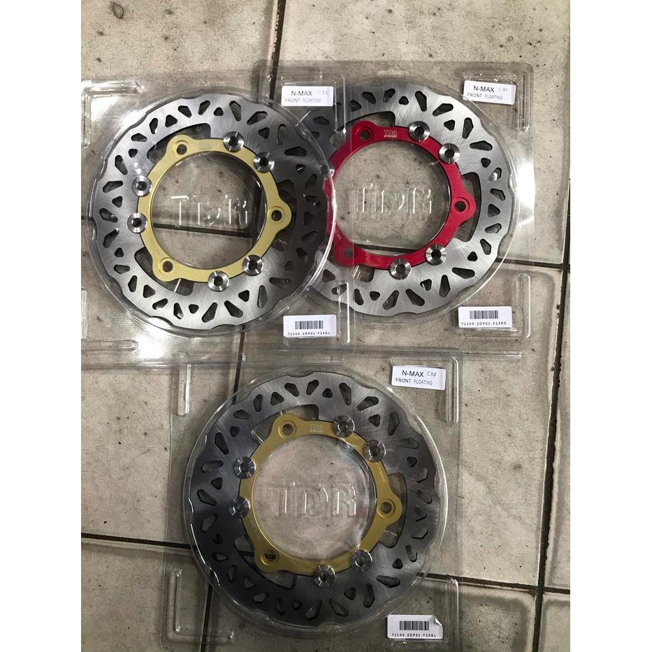 Piringan Standar Nmax Depan Floating Tdr Disc Tdr Aerox Standar Cakram Piringan Tdr Nmax Piringan
