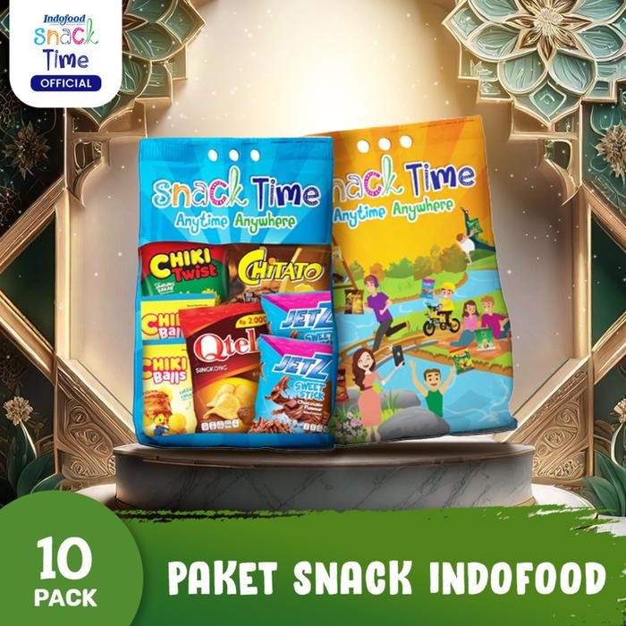 JAJANAJA- Paket Snack Indofood - 10 Pack