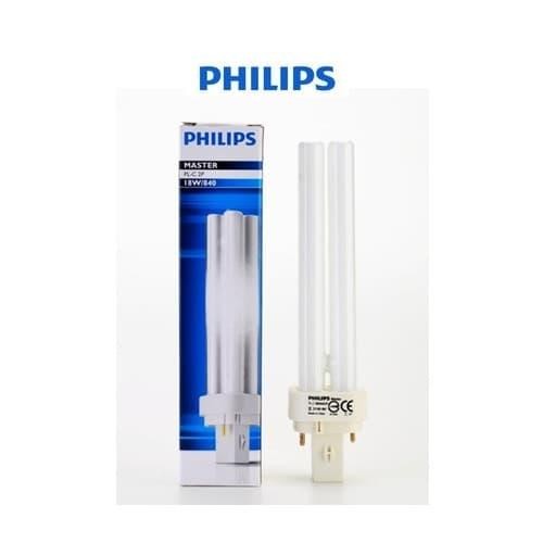 uq6l- Lampu Pl-C 18W/840/2P 18 Watt Warna Semu Philips