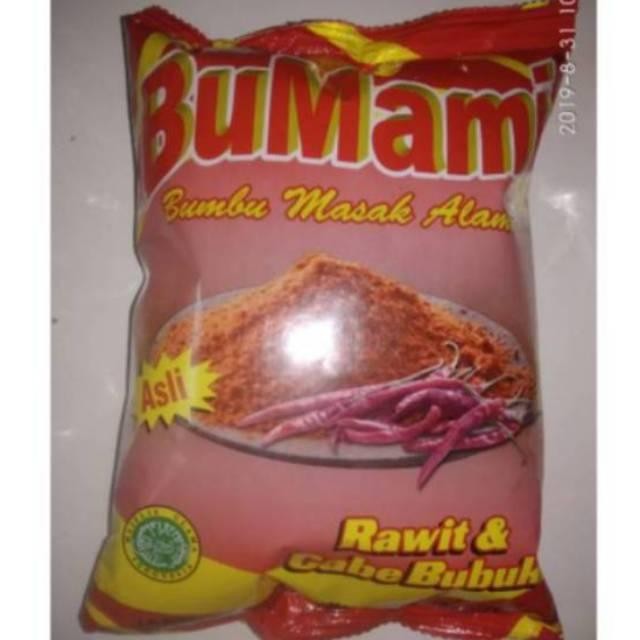 BumbuBUU- Bumami Cabe Bubuk Kasar Halus Basreng Kentang Cilok Cimol 250 Gr Merah