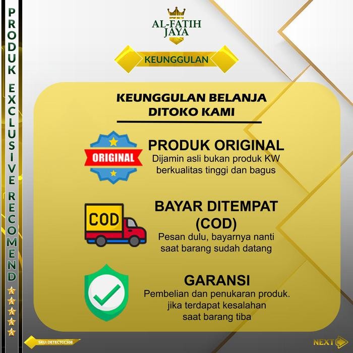 CAMNOW- Spy Camera Detector Kamera Pengintai Deteksi Cam Mini Bug Gps Vhf Gsm