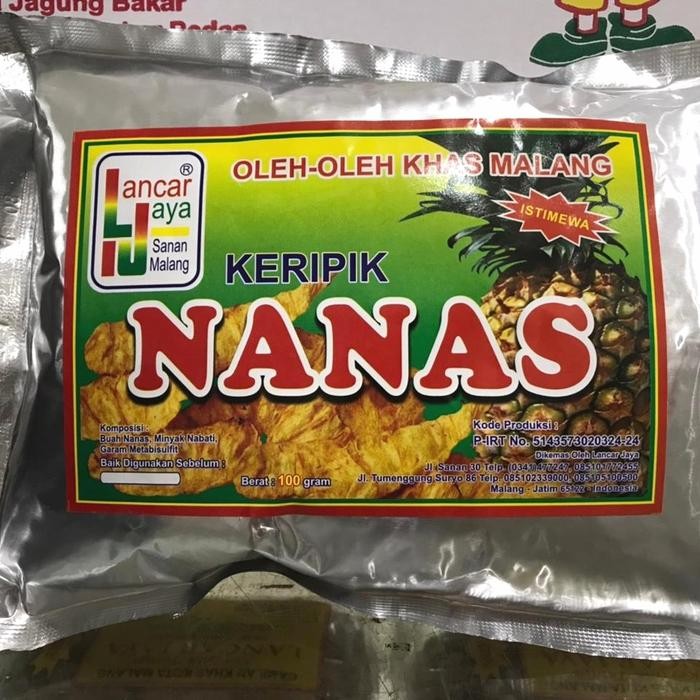 ORIGINAL Keripik Nanas Lancar Jaya