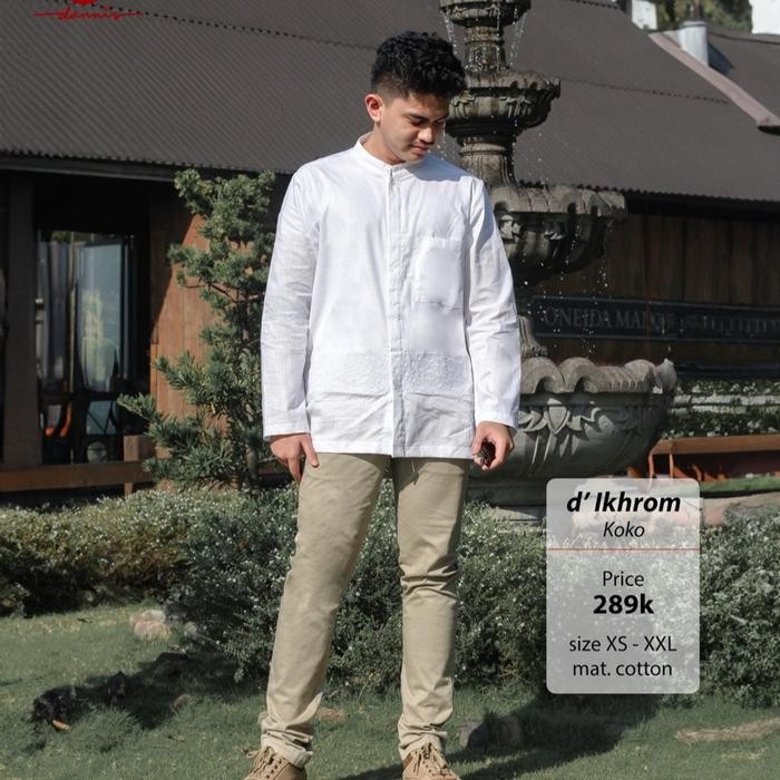 BigSal3%- Sarimbit Dannis DIhrom/Abaya Dan Takwa Dannis Putih