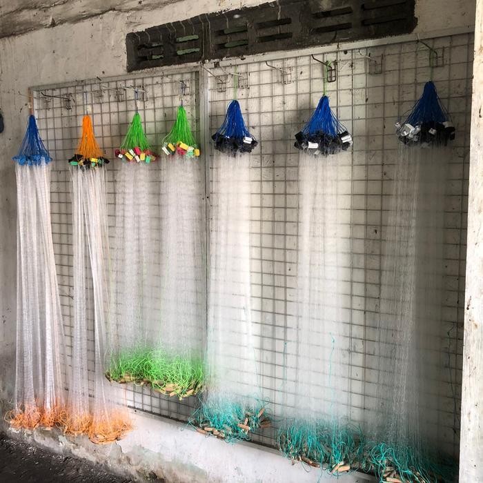 Jaring Ikan Panjang 25M Jaring Ikan Siap Pakai Pasti Promo