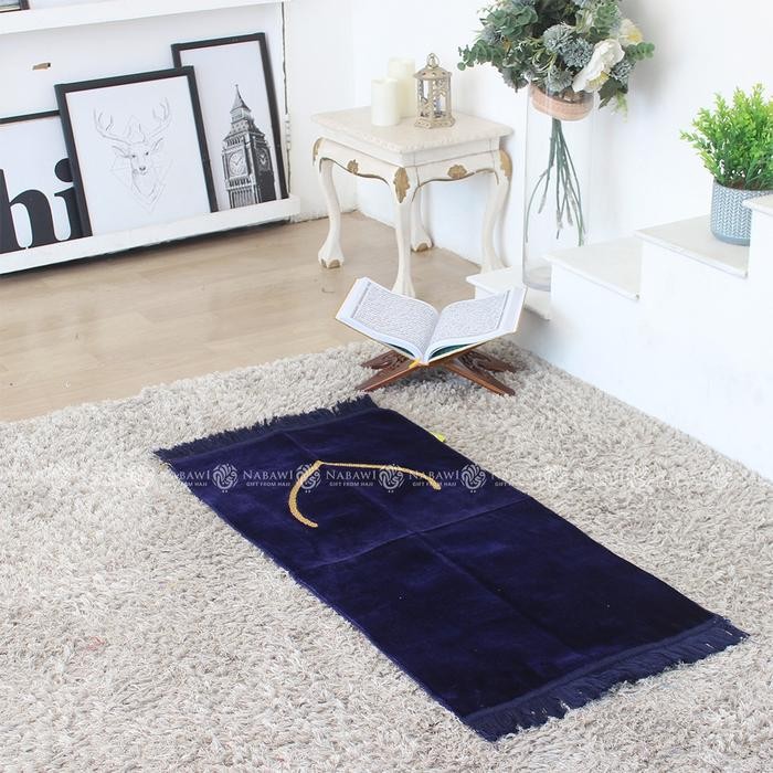 HARGA DISKON Sajadah Turki Velteksa Polos Tanggung Bulu Tebal Lembut Sajadah Traveling Souvenir